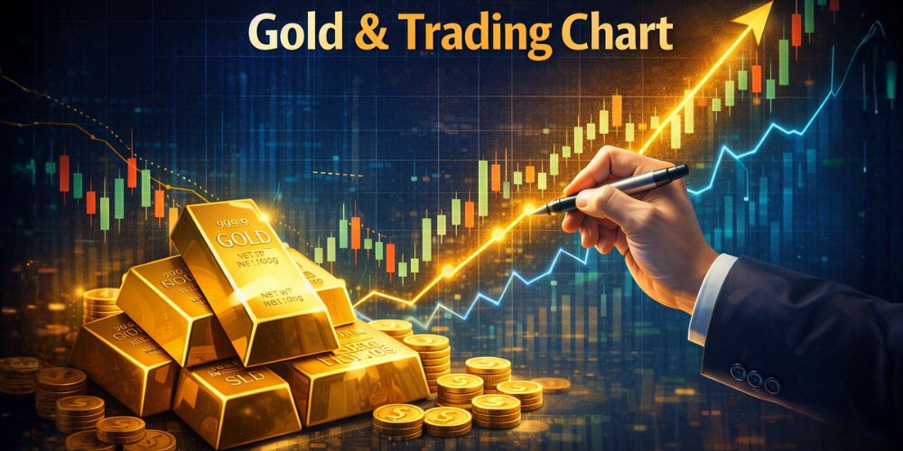 gold trading chart