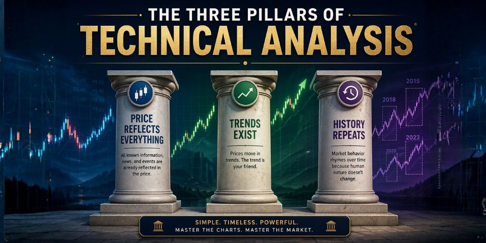 The Three Pillars of Technical Analysis