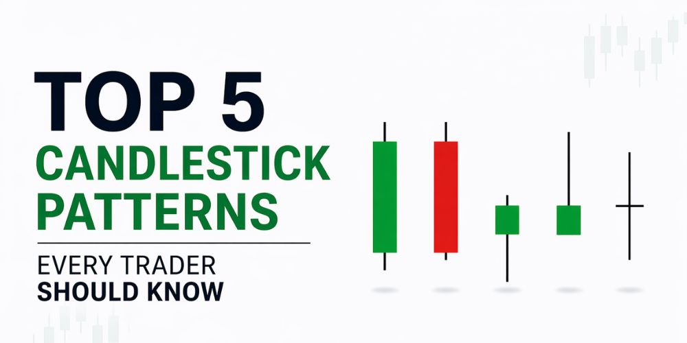 top 5 candlestick patterns every trader should know
