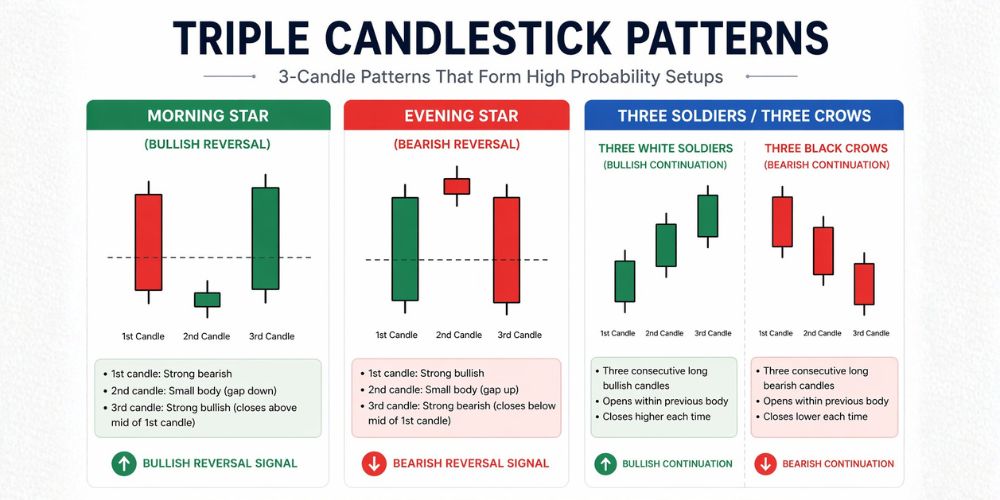 triple candlestick patterns